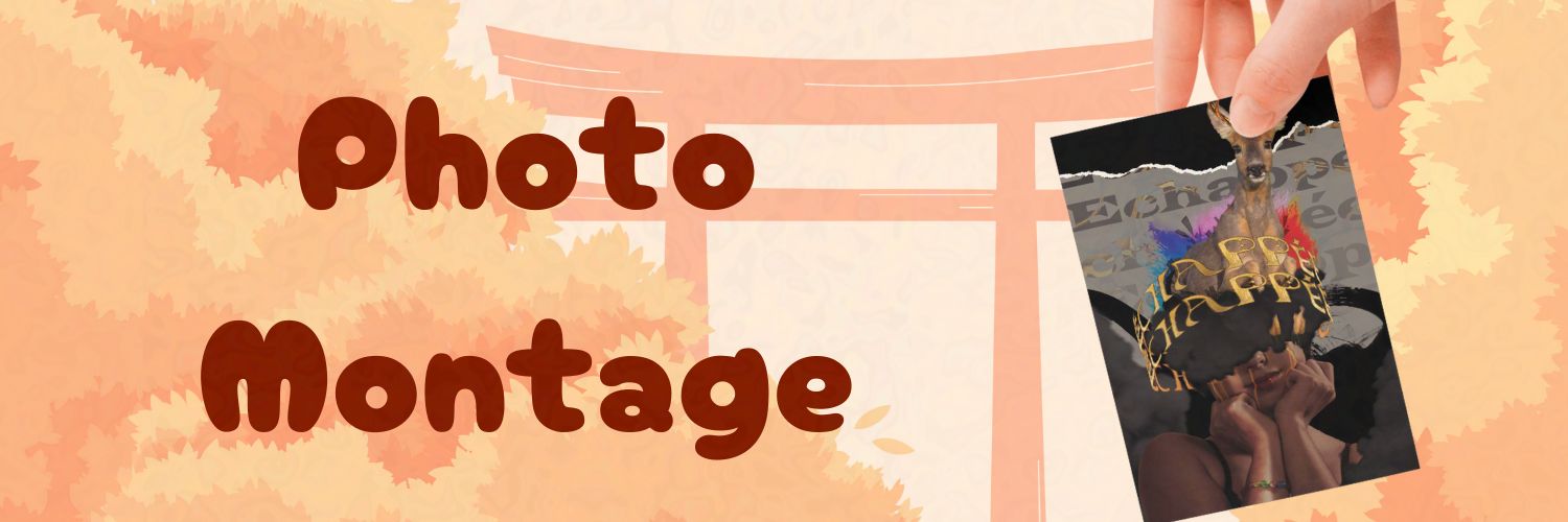 Bannière présentant quelques exemples de 'Montage Photo'
